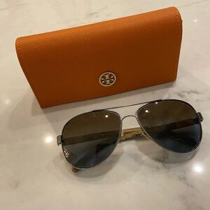 Tory Burch Aviator Sunglasses